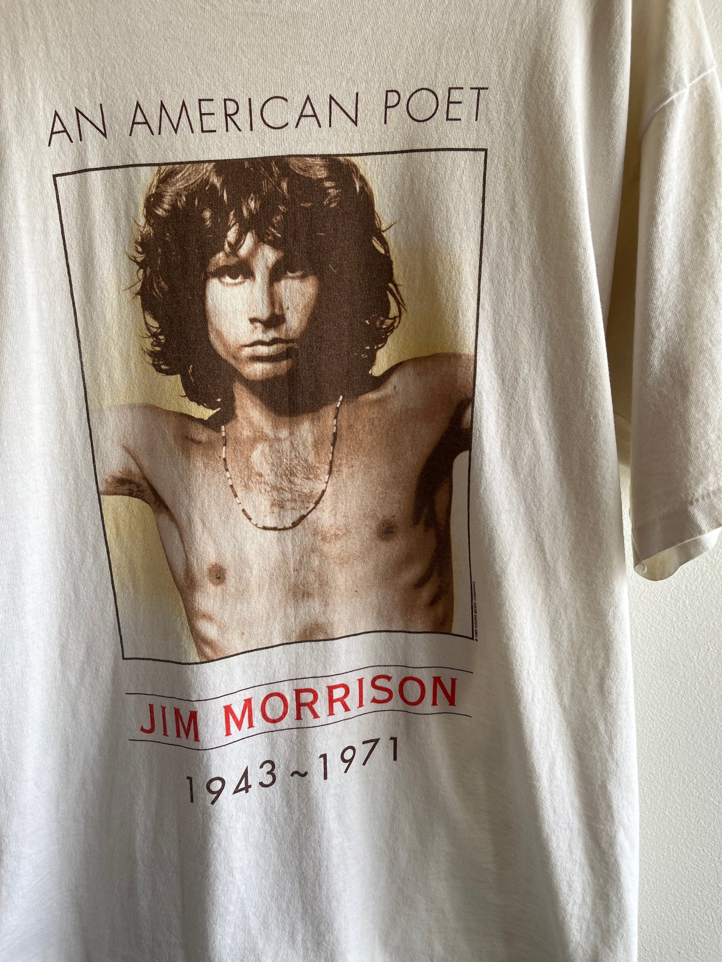 Vintage 1999 Jim Morrison Memorial T-Shirt