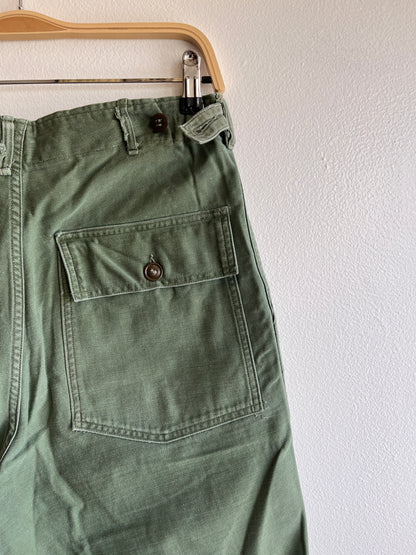 Vintage 1960’s OG-107 Military Fatigue Trousers - La Lovely Vintage 