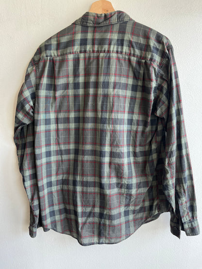Vintage 1950/60’s Casuals Long Sleeve Loop Collar Button-Up Shirt - La Lovely Vintage 