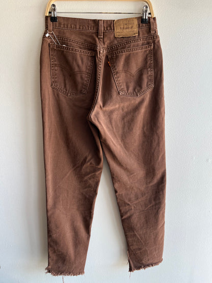 Vintage 1990’s Levi’s 912 Brown Denim Jeans