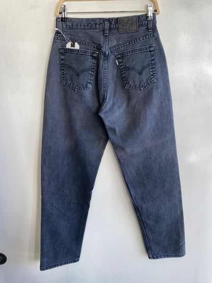 Vintage 1990’s Levi’s Silver Tab “Loose” Black Denim Jeans
