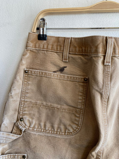 Vintage Y2K Carhartt Double Knee Canvas Work Pants
