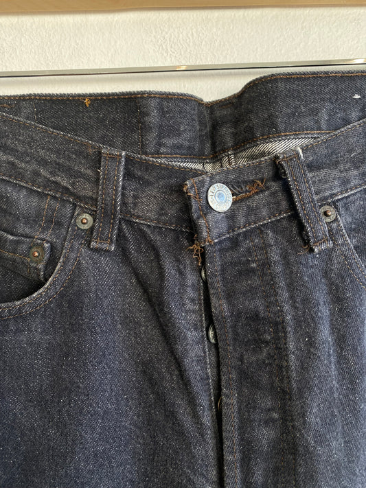 Vintage 1980’s Levi’s 501 Black Denim Jeans