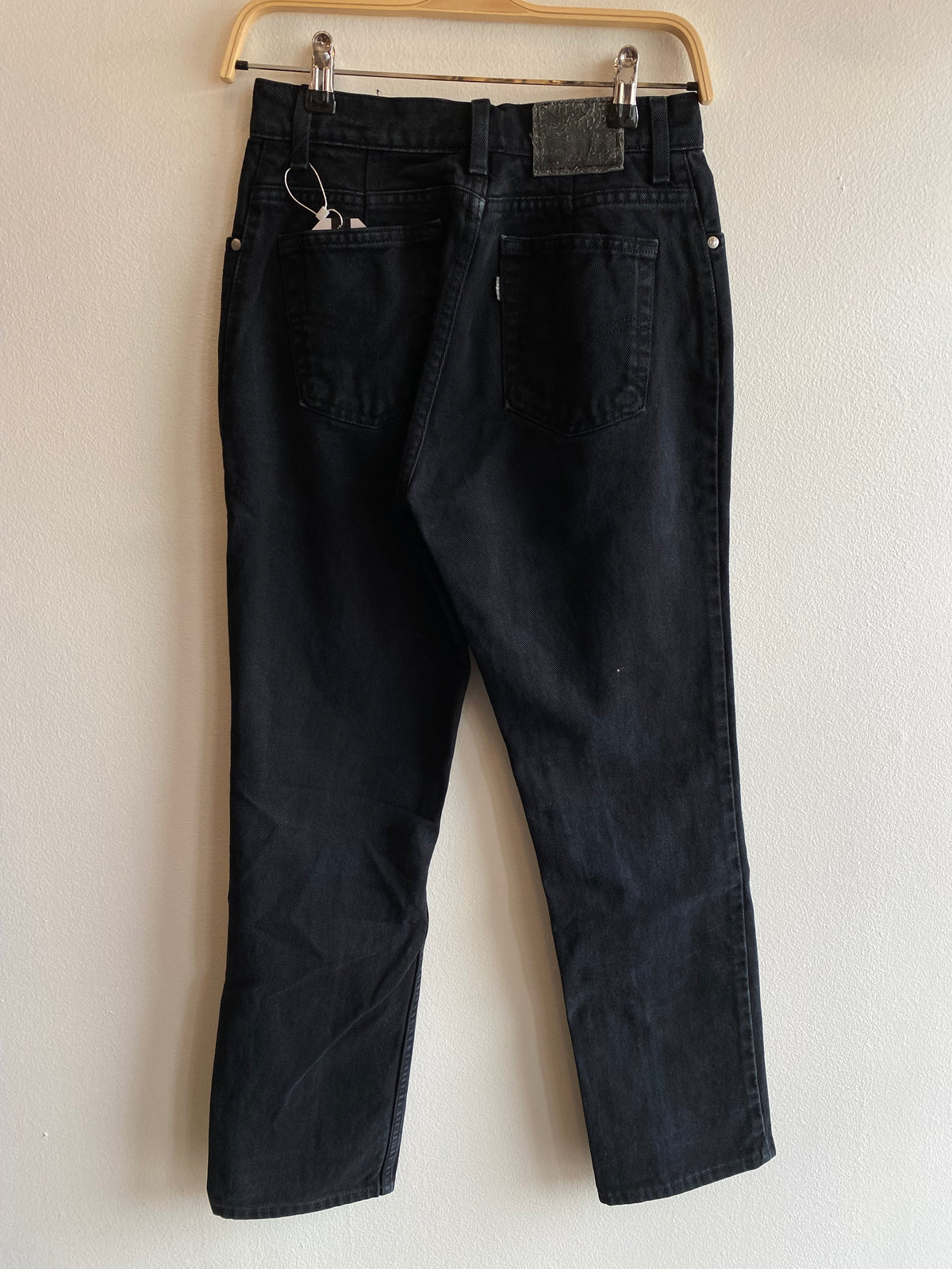 Vintage 1990’s Levi’s Silver Tab Black Denim Jeans - La Lovely Vintage 
