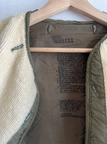 Vintage 1950’s M-51 Field Jacket Liner