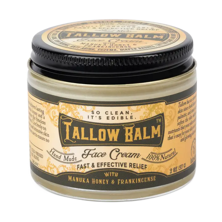 Roots & Leaves - Tallow Face Cream with Manuka Honey