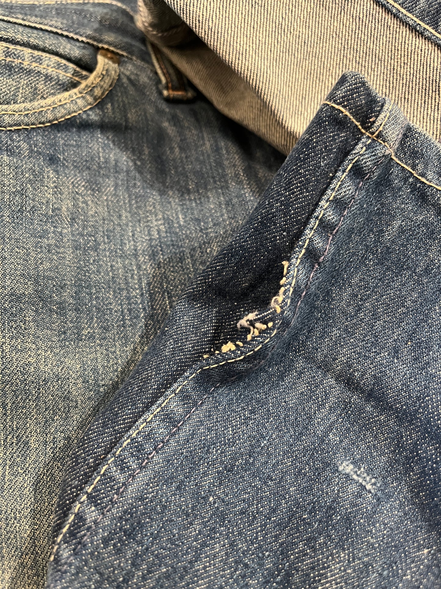 Vintage 1950’s Foremost Half-Selvedge Denim Jeans