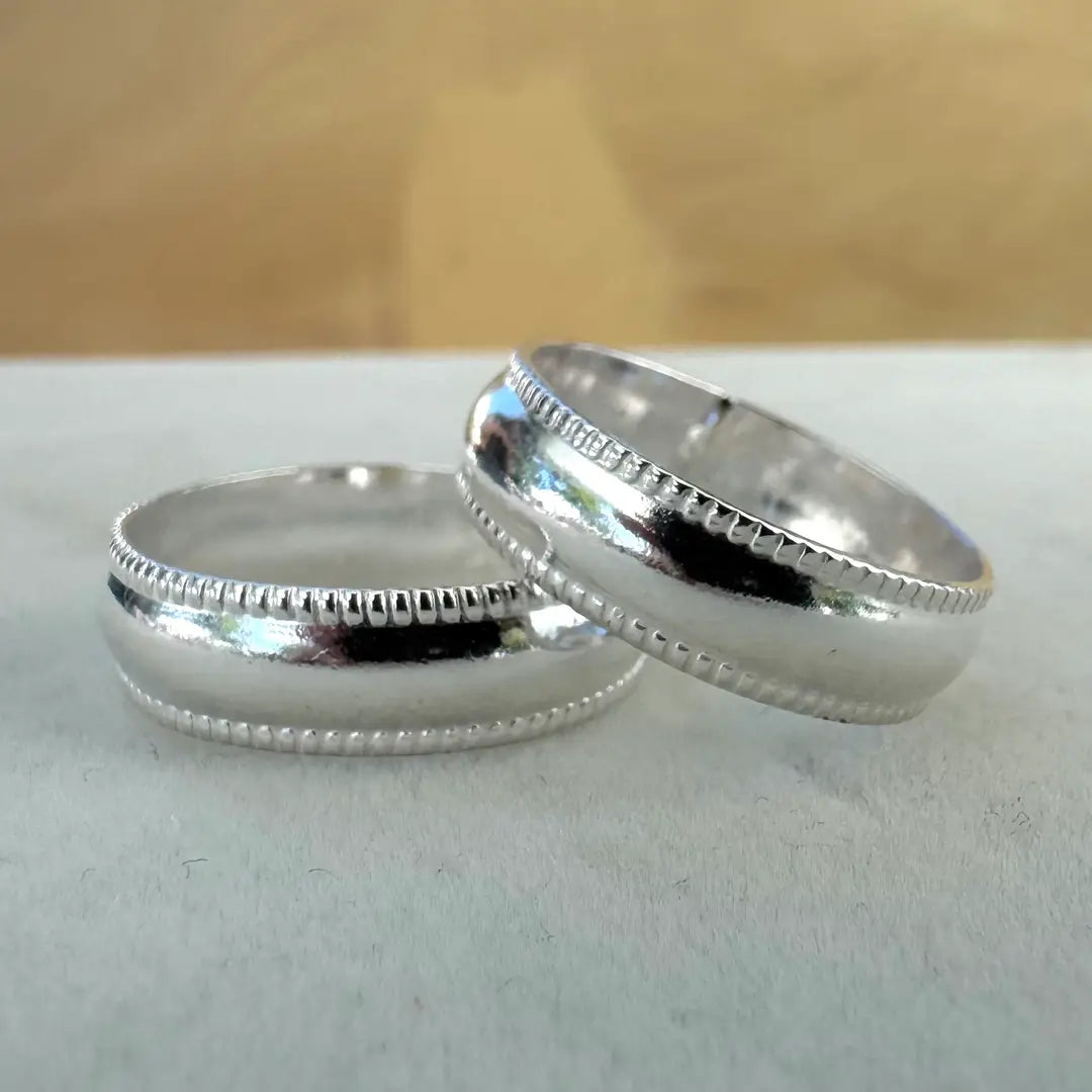 Breezi Mae - Double Band Stacker Ring - La Lovely Vintage 