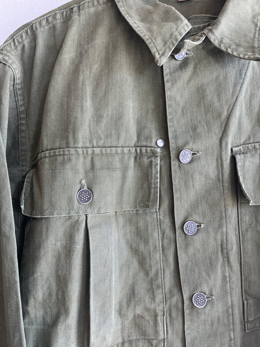Vintage 1940/50’s U.S. Army HBT 13-Star Button Up Shirt
