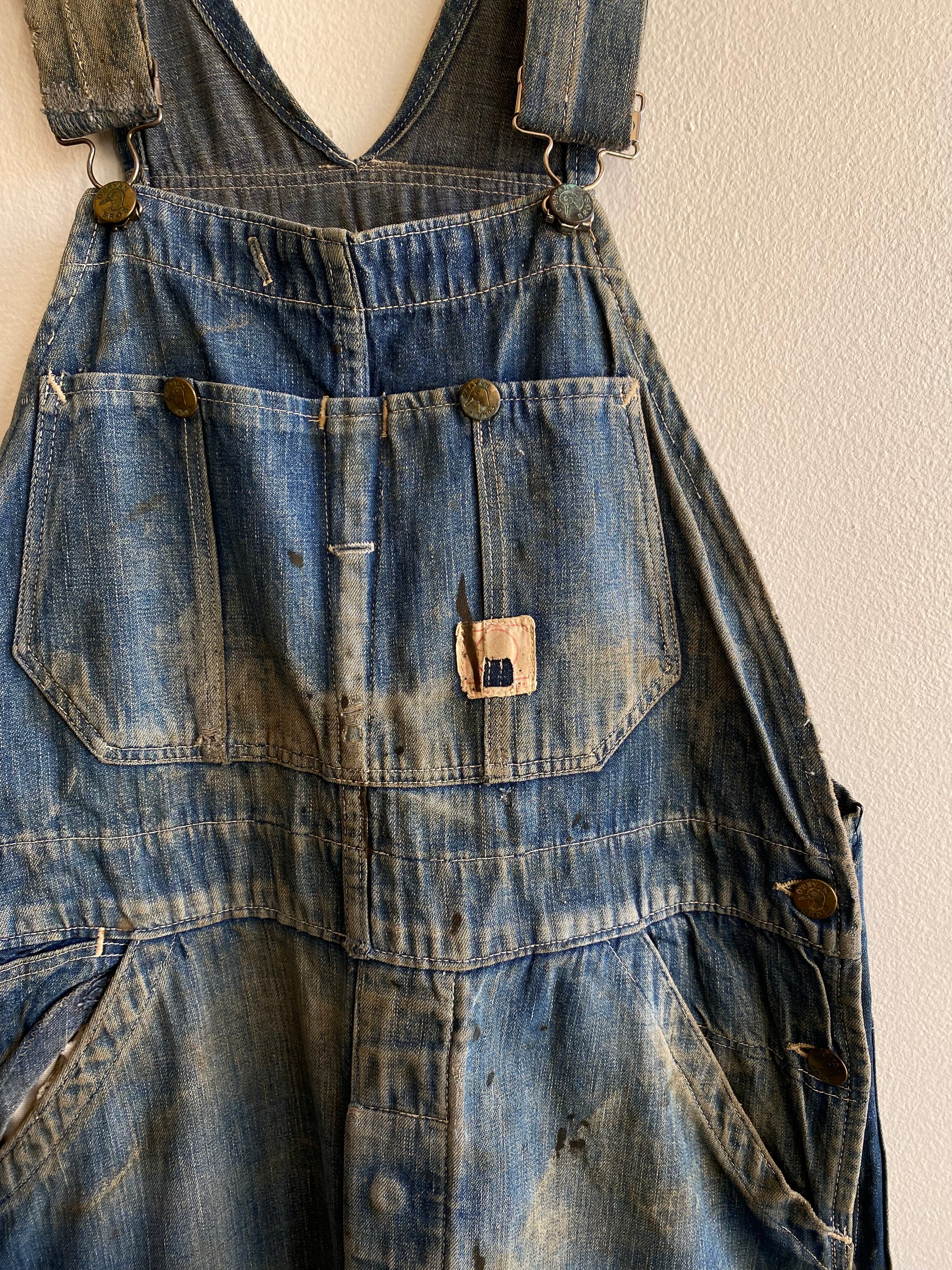 Vintage 1940's O'Bryan Bros. Denim Overalls – La Lovely Vintage