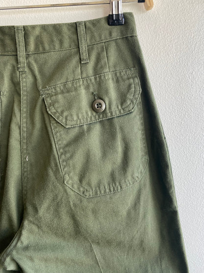 Vintage 1970’s OG-507 Women’s Military Fatigue Trousers - La Lovely Vintage 