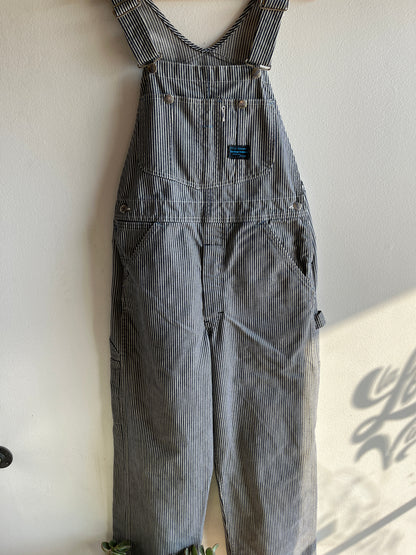 Vintage 1960/70’s Sears Hickory Stripe Denim Overalls - La Lovely Vintage 