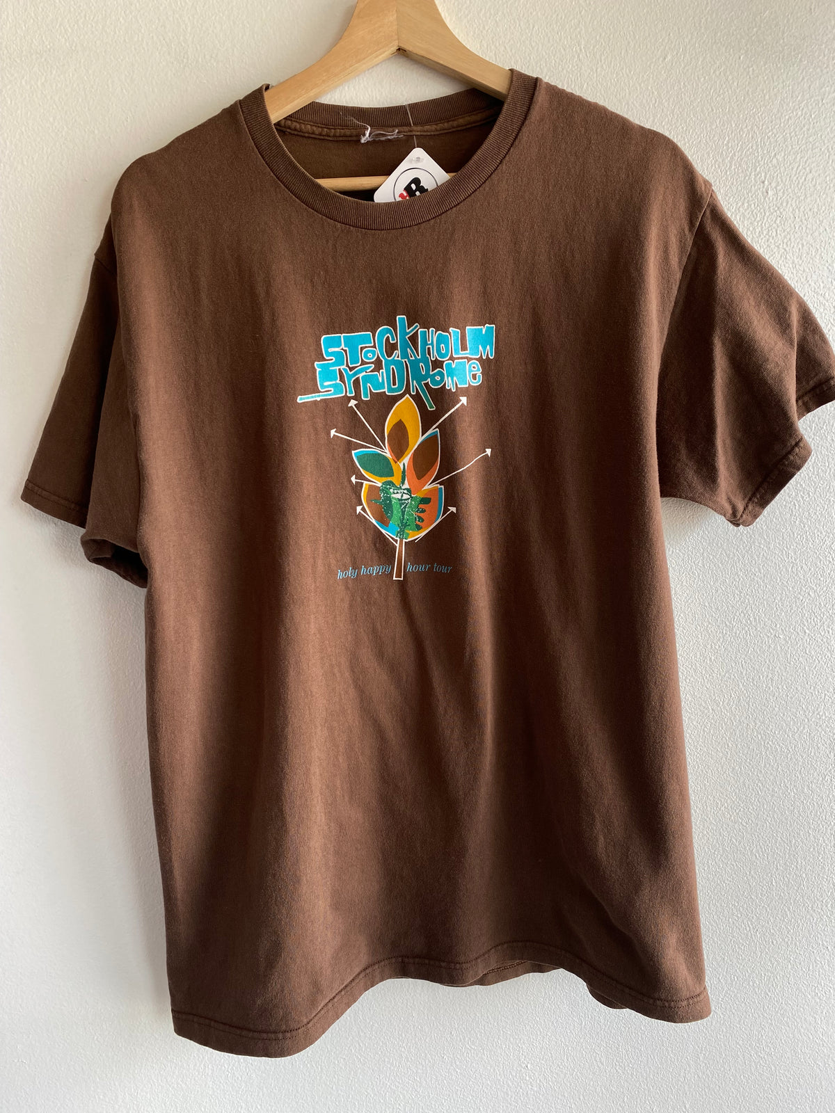 Vintage Y2K Stockholm Syndrome “Holy Happy Hour” Tour T-Shirt