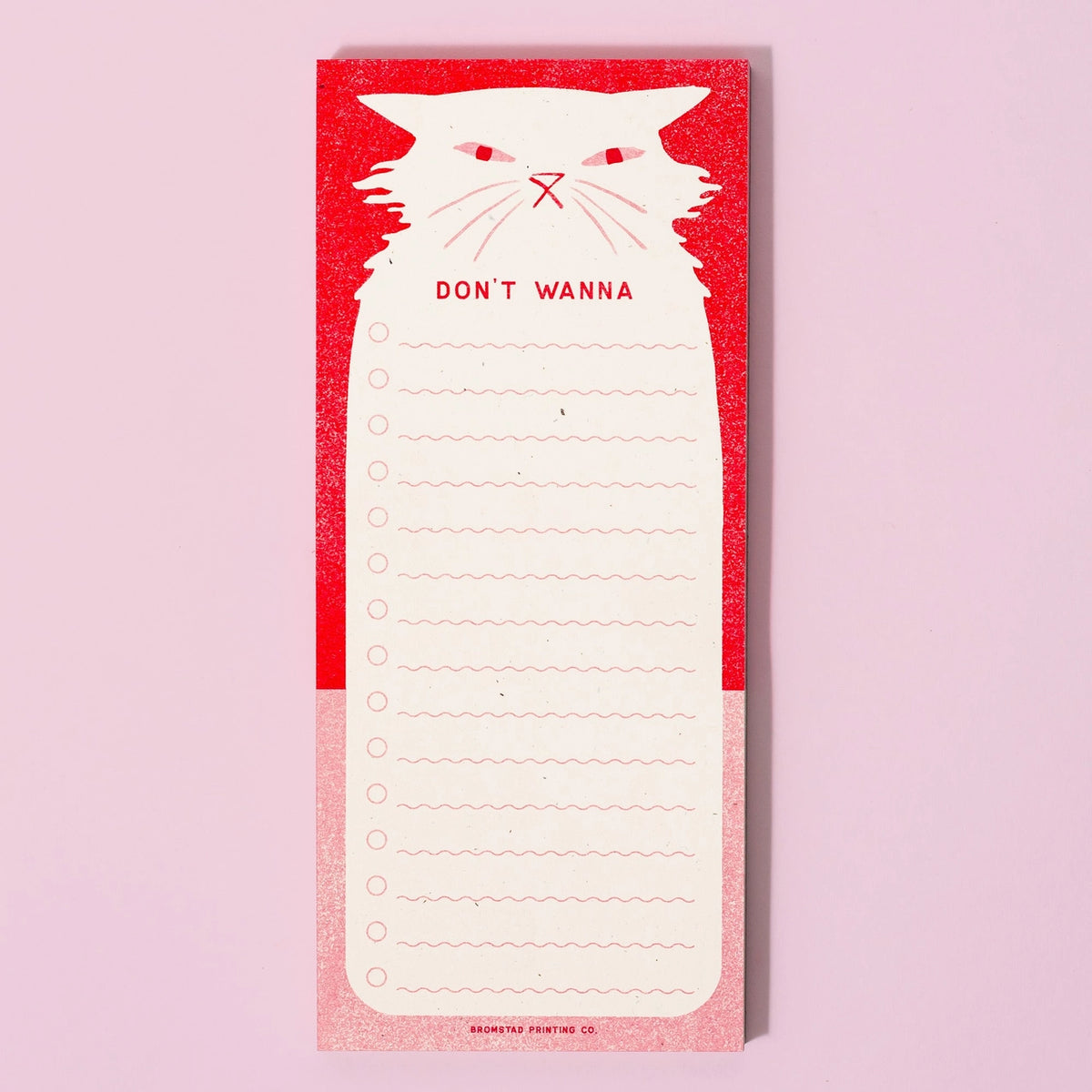 Bromstad Printing Co. - Tall Notepad