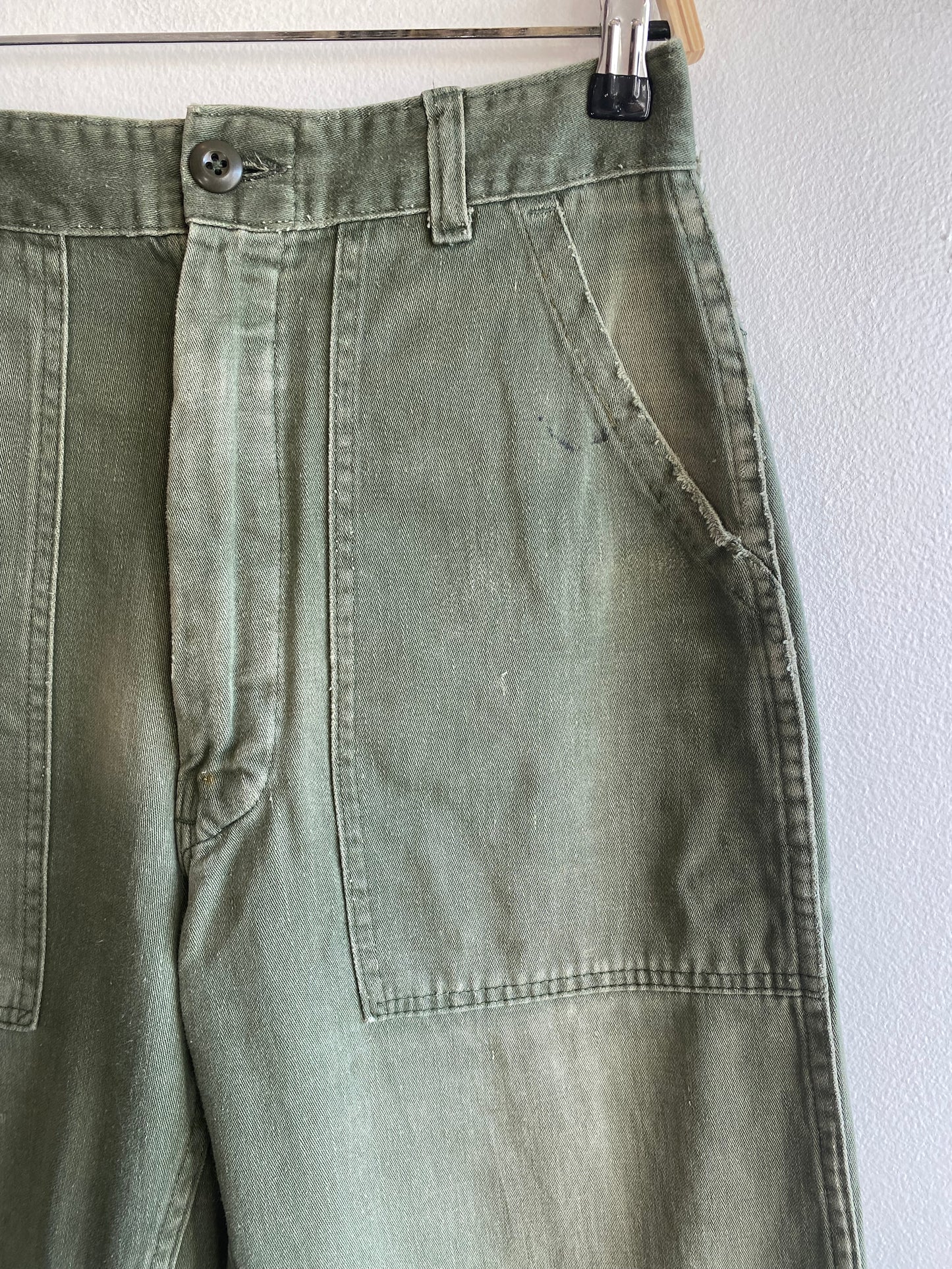 Vintage 1970’s OG-107 Military Fatigue Trousers