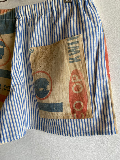 La Lovely Vintage - Handmade Feed Sack Shorts
