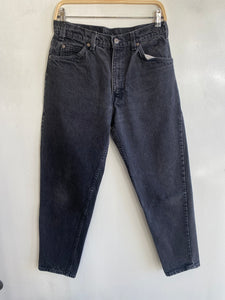 Vintage 1990’s Levi’s 550 Black Denim Jeans