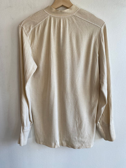 Vintage 1960’s Two-Button Military Issue Thermal Shirt