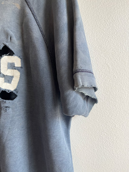 Vintage 1950’s Phi Delta Gamma Short Sleeve Sweatshirt