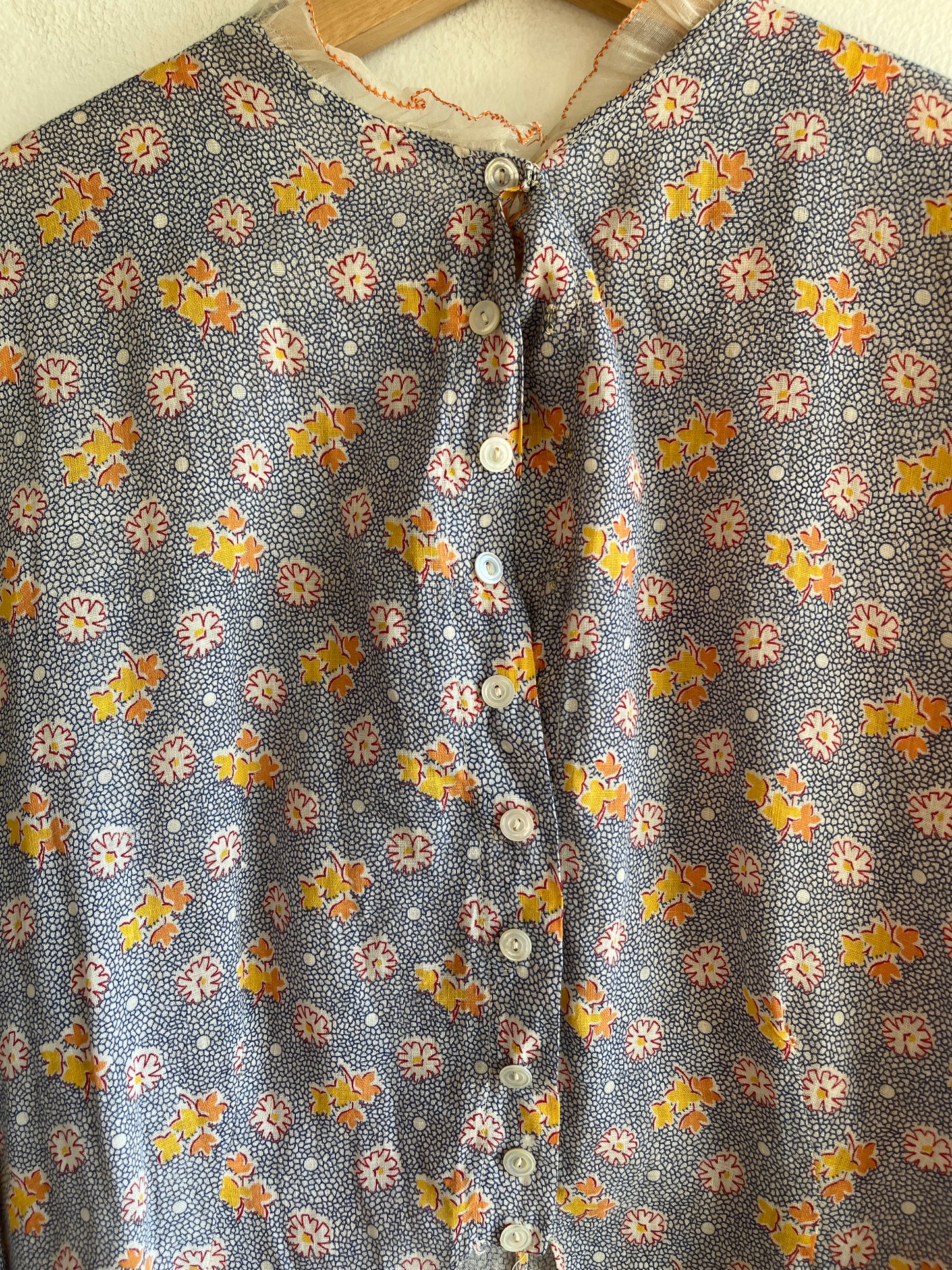 Vintage 1930’s Floral Feedsack Set