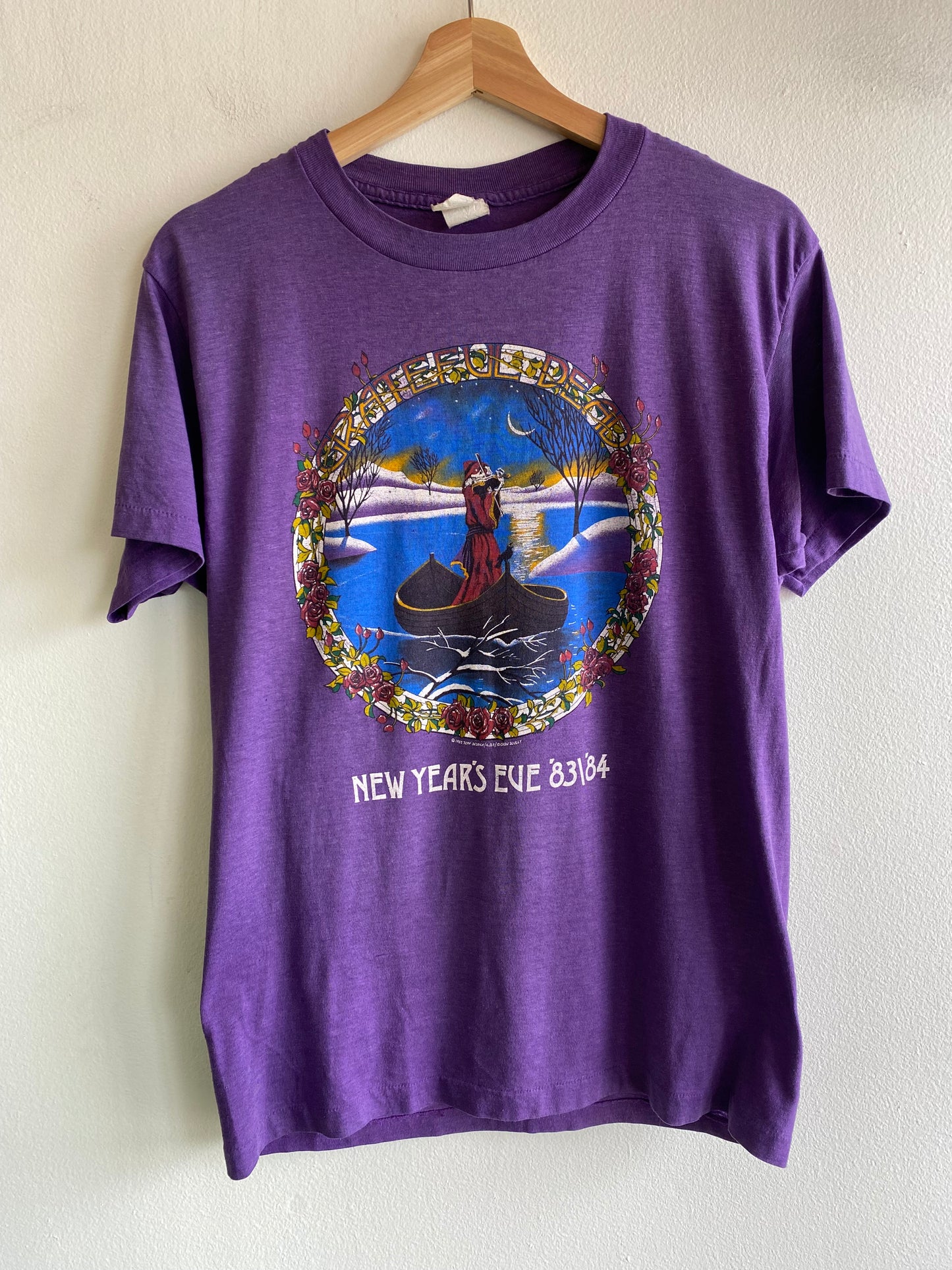 Vintage 1983 Grateful Dead New Years Eve T-Shirt