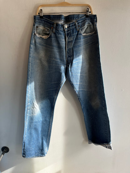 Vintage 1980’s Levi’s 501 Selvedge Denim Jeans