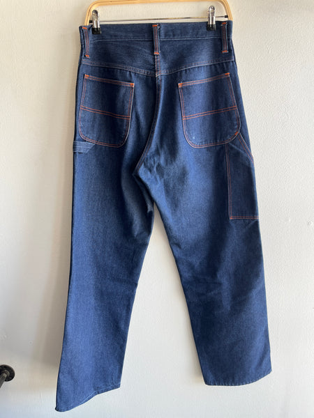 Vintage 1970’s One Wash Big Mac Denim Carpenter Jeans