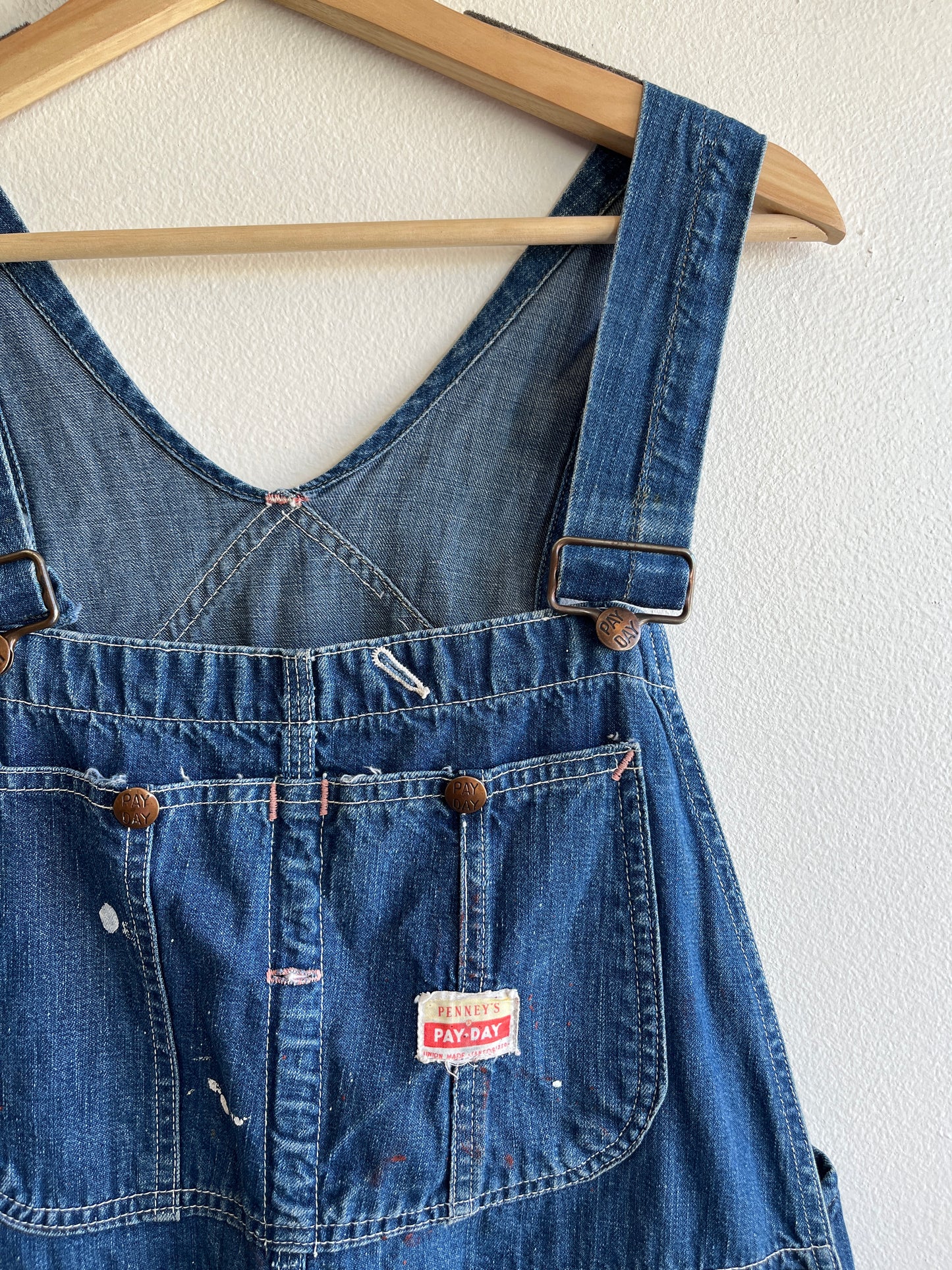 Vintage 1950’s Payday Denim Overalls