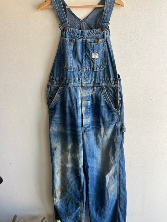 Vintage 1950’s Penney’s Big Mac Denim Overalls - La Lovely Vintage 