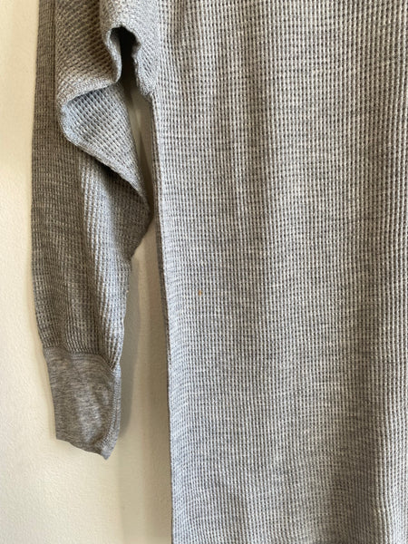 Vintage 1970’s Grey Waffle-Knit Thermal Shirt