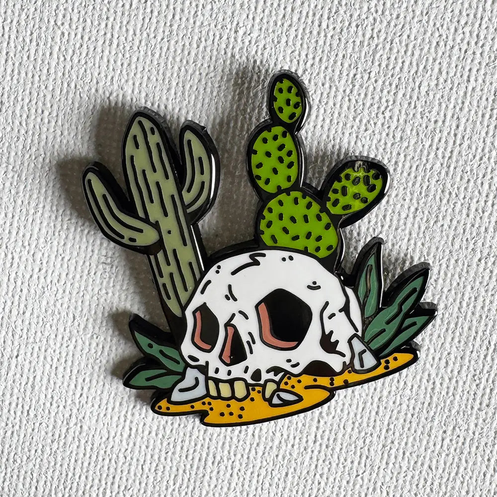 Strike Gently - Enamel Pin - La Lovely Vintage 
