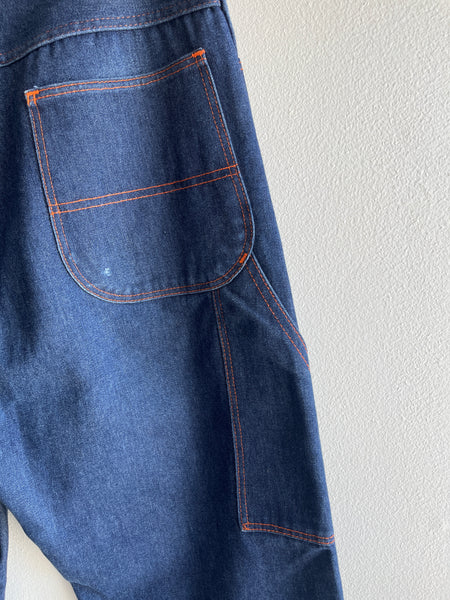 Vintage 1970’s One Wash Big Mac Denim Carpenter Jeans