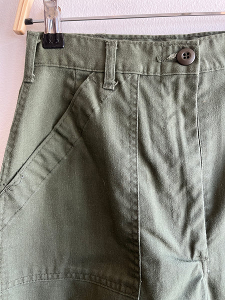 Vintage 1970’s OG 507 Women’s Military Fatigues/Trousers