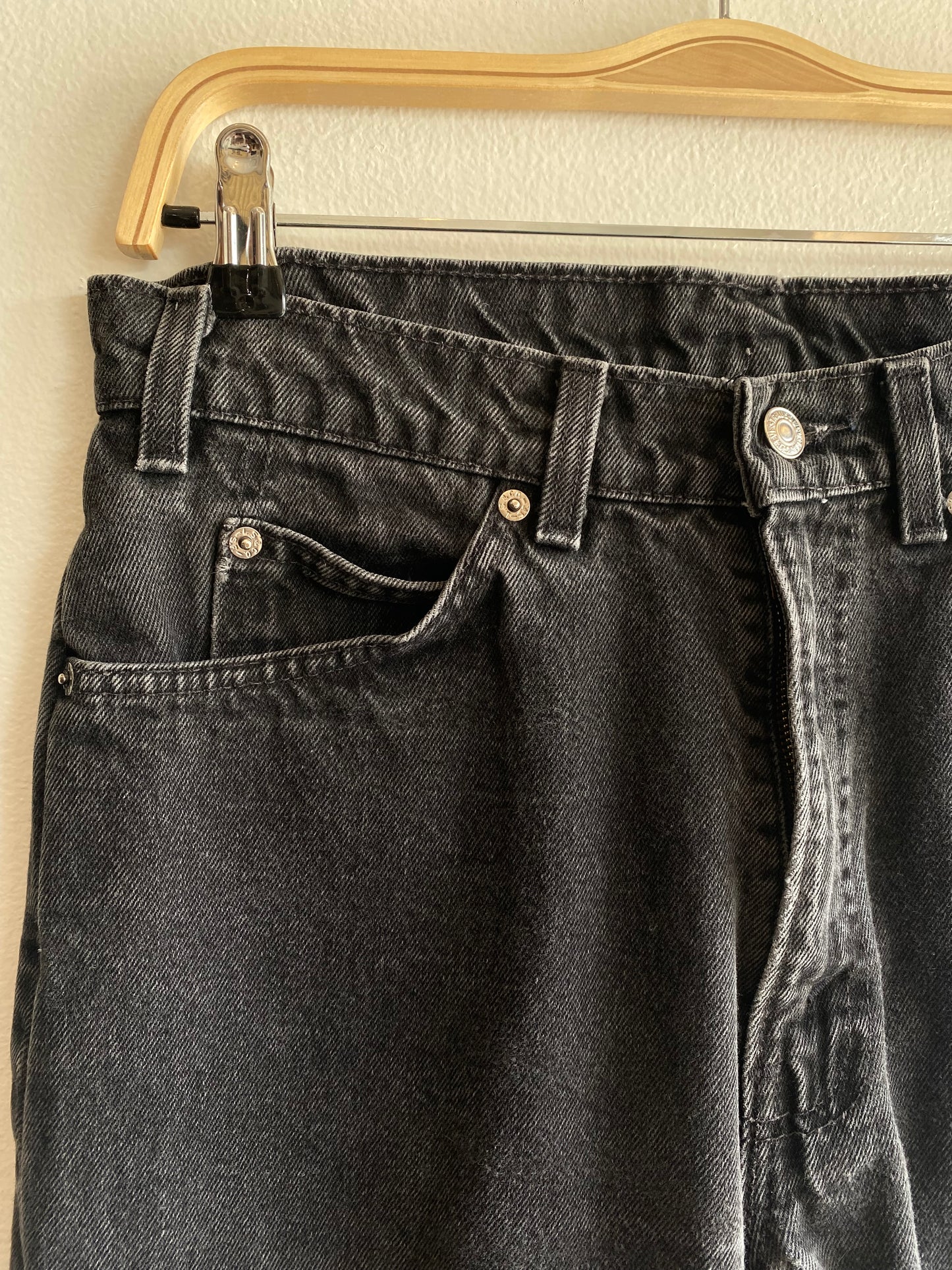 Vintage 1990’s Black Levi’s 505 Denim Jeans