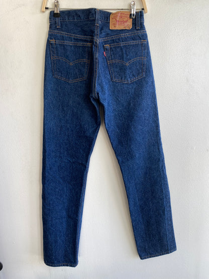 Vintage 1980’s Levi’s One-Wash 501 Denim Jeans - La Lovely Vintage 