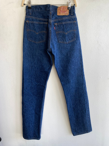 Vintage 1980’s Levi’s One-Wash 501 Denim Jeans