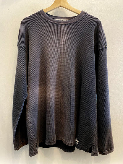 Vintage 1990’s sun faded black thermal