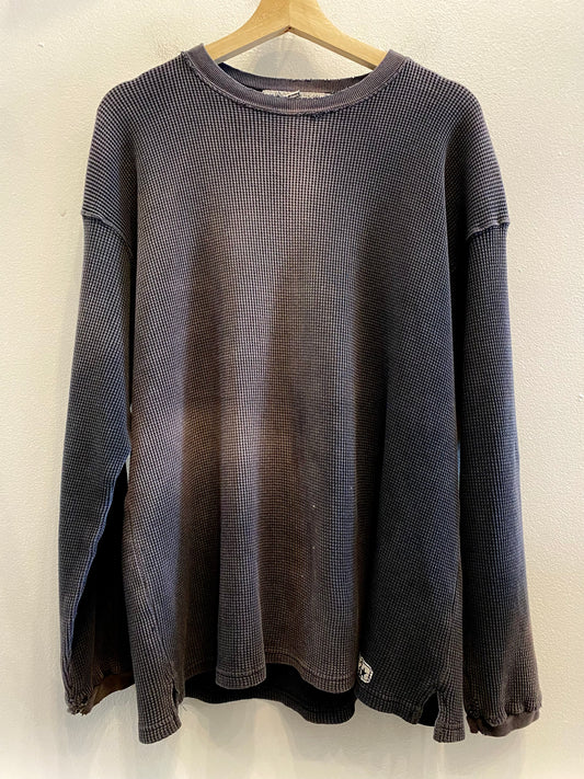 Vintage 1990’s sun faded black thermal