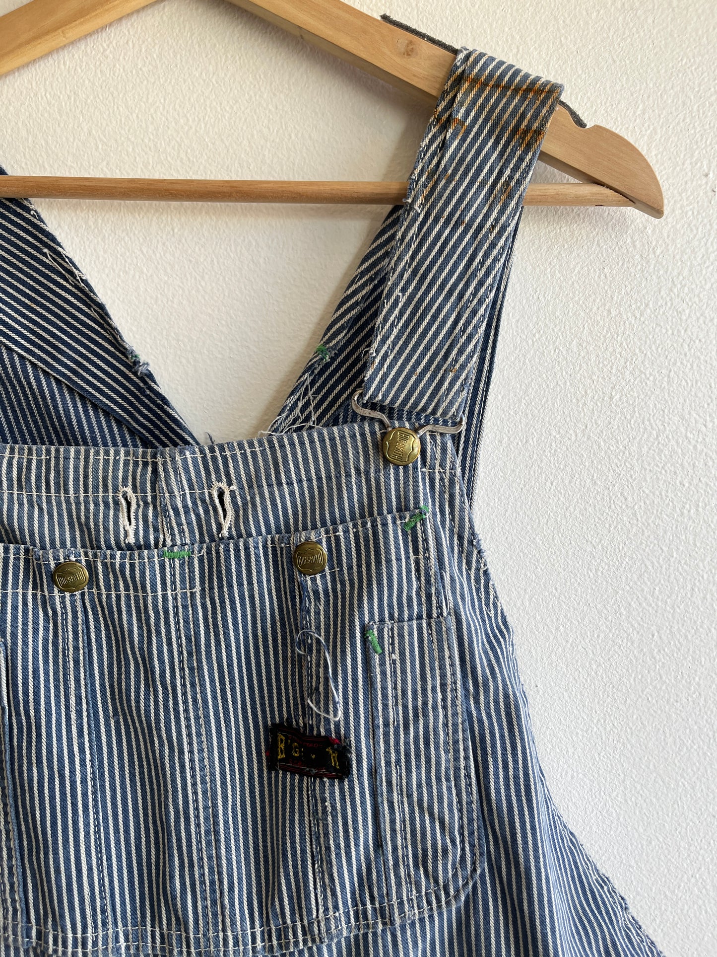 Vintage 1950’s Big Smith Denim Overall Shorts