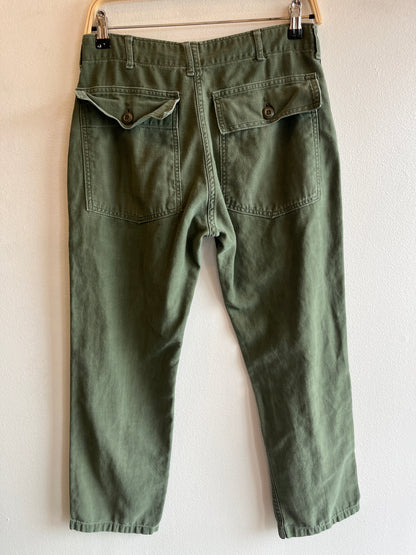 Vintage 1970’s OG-107 Military Fatigue Trousers