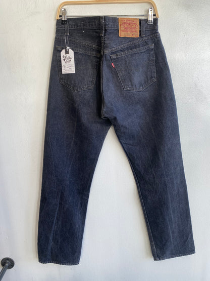 Vintage 1980’s Levi’s 501 Black Denim Jeans