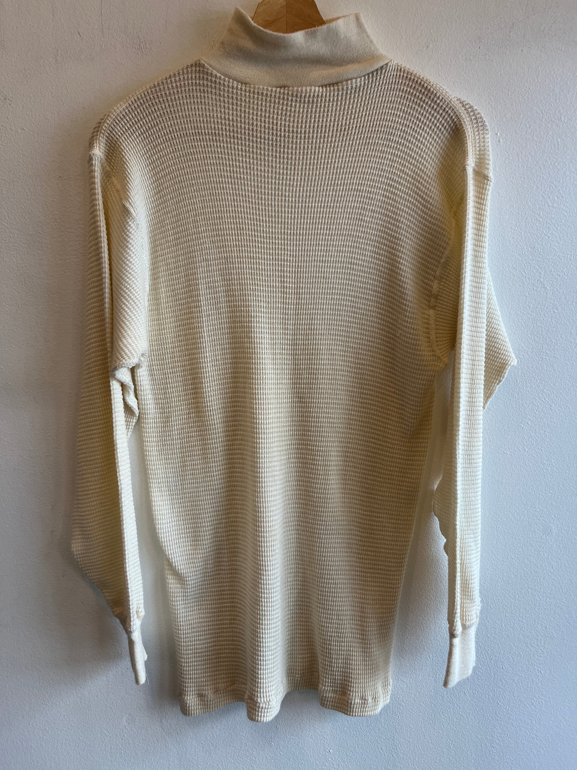 Vintage 1980’s Military Issue Turtleneck Thermal Shirt - La Lovely Vintage 