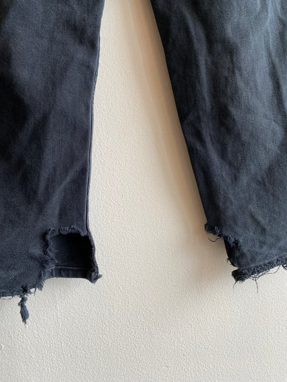 Vintage 1990’s Levi’s Silver Tab Black Baggy Denim Jeans - La Lovely Vintage 