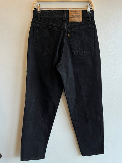 Vintage 1990’s Levi’s 15961 Black Denim Jeans