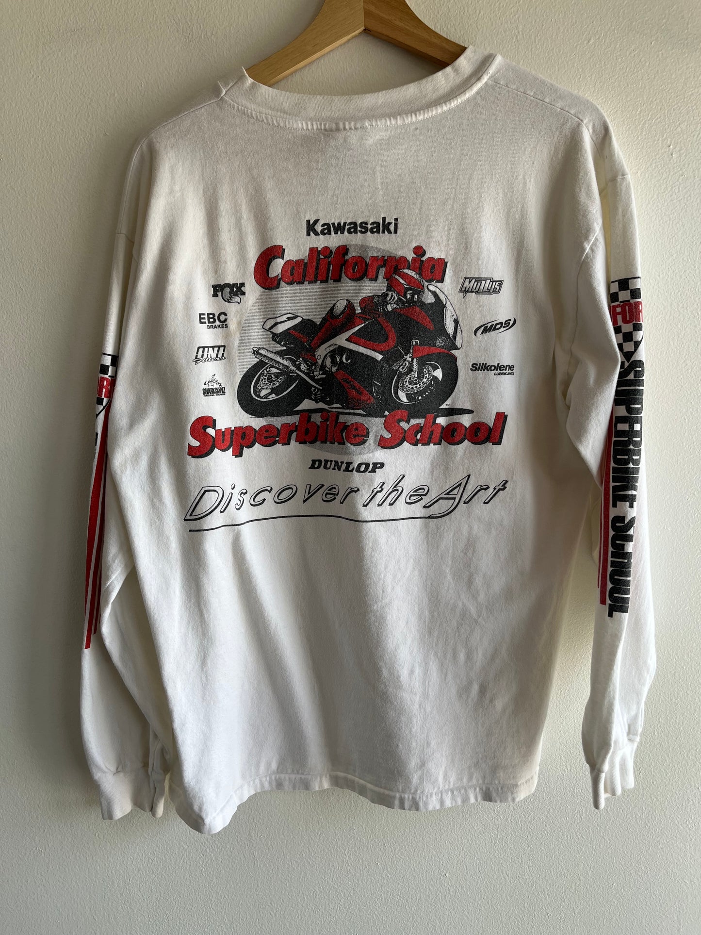 Vintage 1990’s California Superbike School Long Sleeve T-Shirt