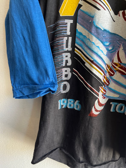 Vintage 1986 Judas Priest Tour T-Shirt - La Lovely Vintage 