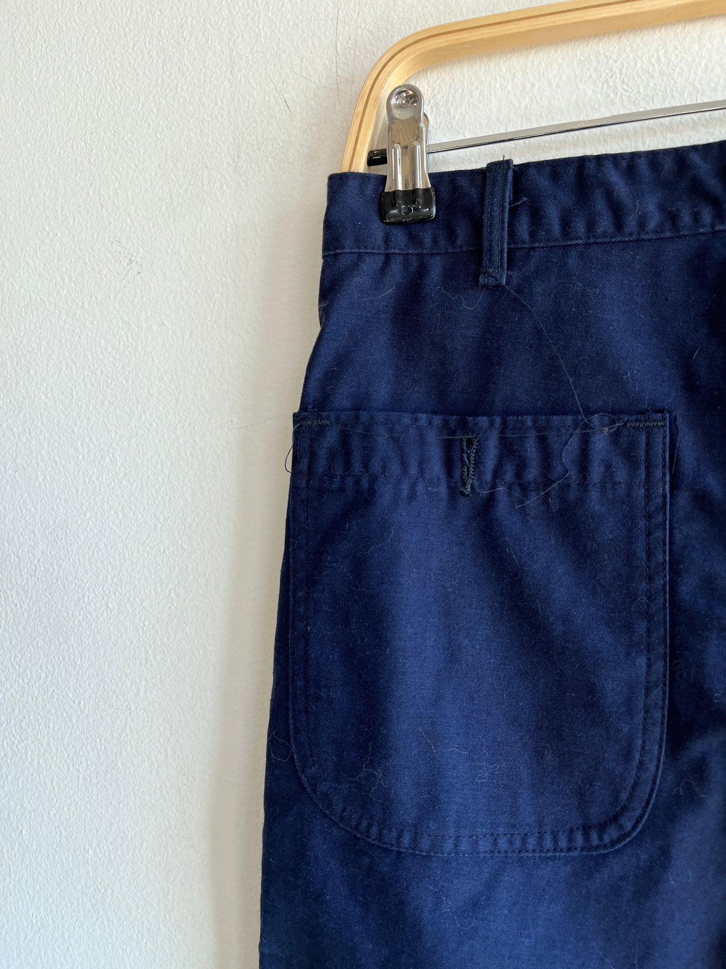 Vintage 1980’s Dark Blue Fatigue Pants