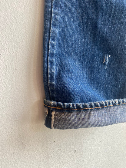 Vintage Early 1970’s Levi’s “Big E” 501 Selvedge Denim Jeans