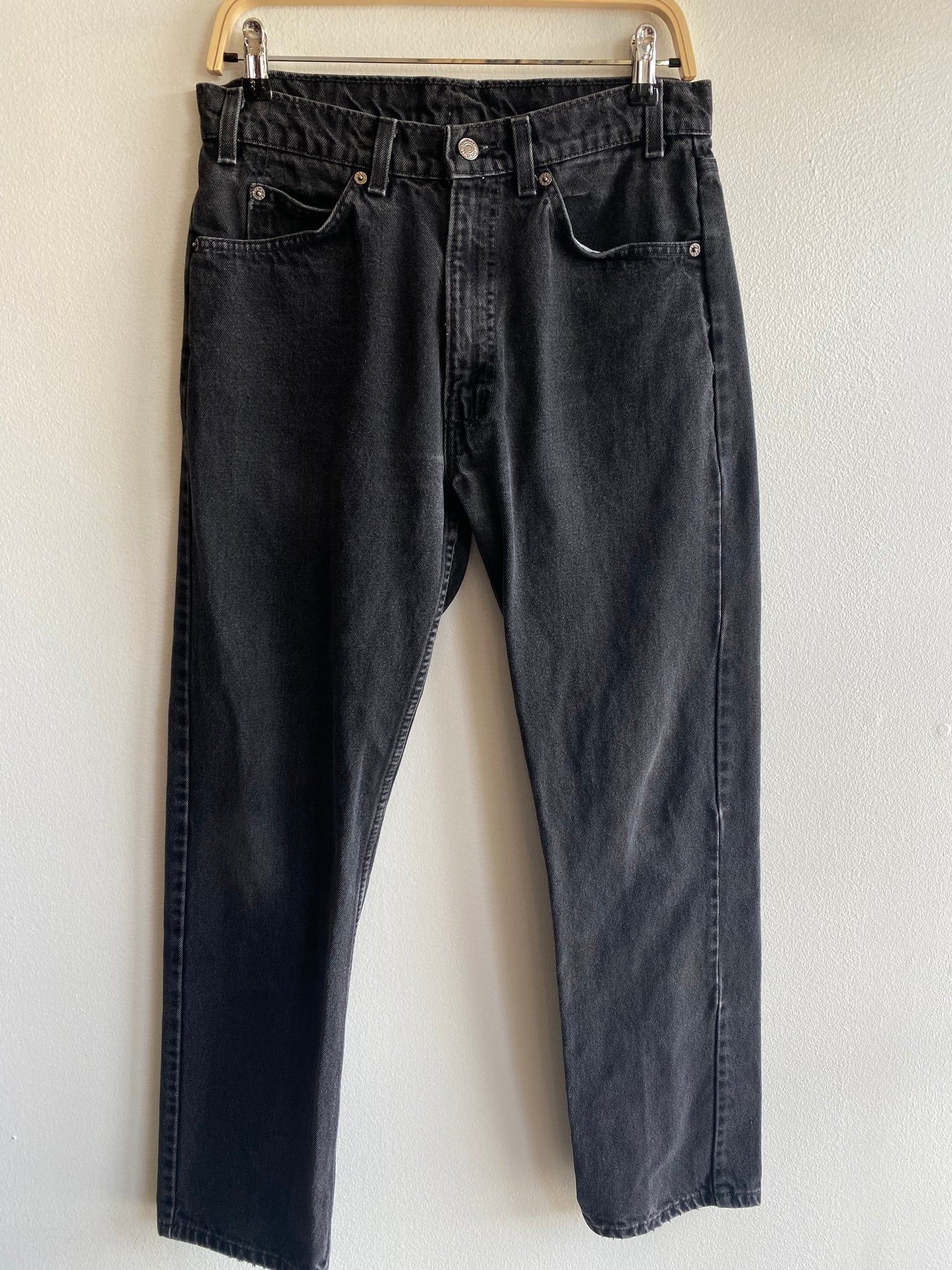 Vintage 1990’s Black Levi’s 505 Denim Jeans