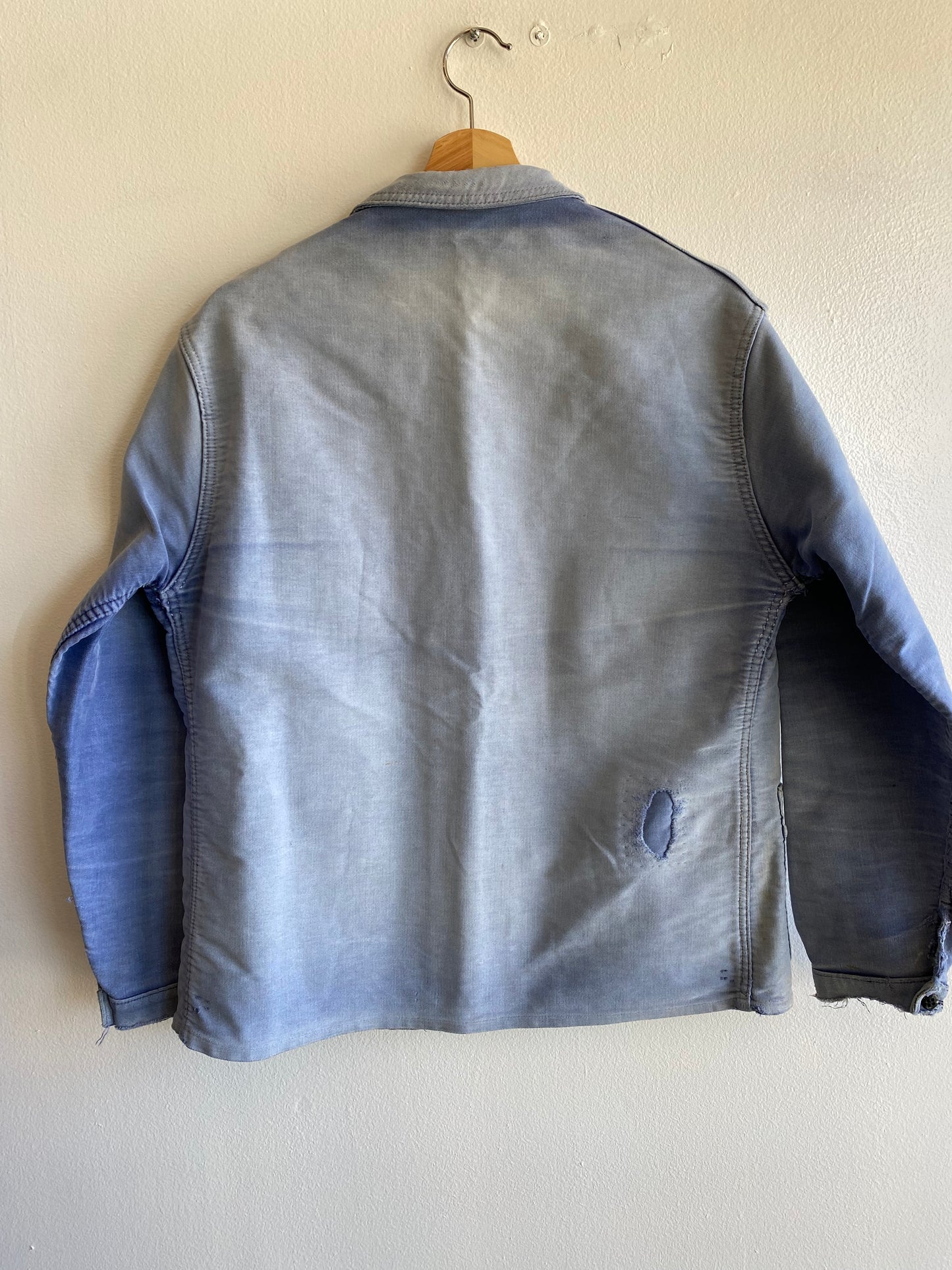 Vintage 1940’s Moleskine French Chore Coat - La Lovely Vintage 